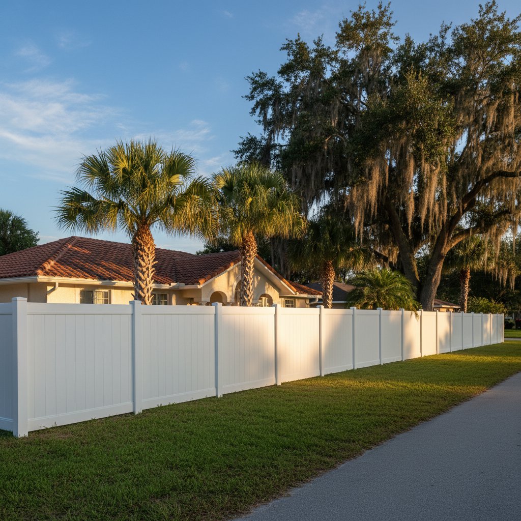 Vinyl Fence in Plant City, FL