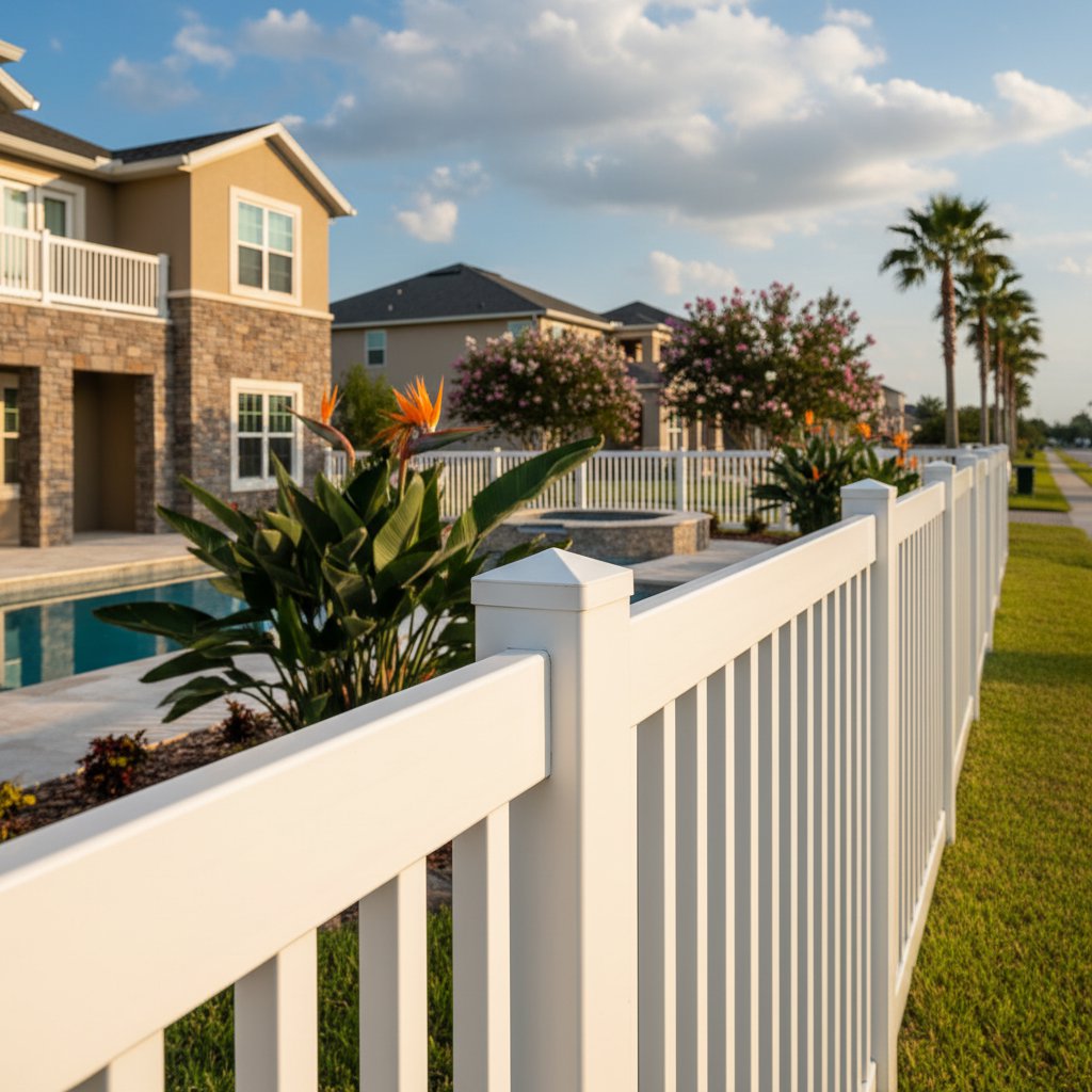 Vinyl Fence in Plant City, FL - Image 2